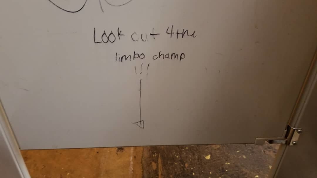 The Rec Room Graffiti - Limbo Champion